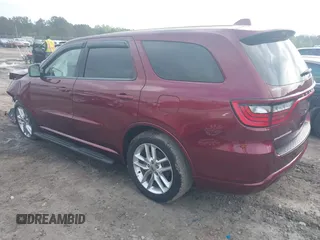 2022 Dodge Durango GT Plus with VIN 1C4RDHDG3NC156069, listed as a IAAI auction lot 41960818 with 25,426 mi miles and . Bid and sale history available at DreamBid. Image 3.