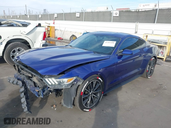 2016 Ford Mustang EcoBoost with VIN 1FA6P8THXG5243629, listed as a IAAI auction lot 41484408 with 95,222 mi miles. Bid and sale history available at carsss.com. Image 18.