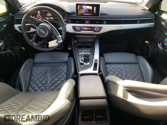 2018 Audi S4 Premium Plus with VIN WAUB4AF41JA003754, listed as a Copart auction lot 71143663 with 34,280 mi miles. Bid and sale history available at carsss.com. Image 8.