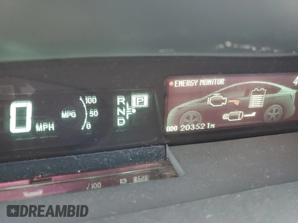 2015 Toyota Prius Four with VIN JTDKN3DU8F0415519, listed as a Copart auction lot 62406755 with 203,521 mi miles and Salvage title. Bid and sale history available at DreamBid. Image 9.