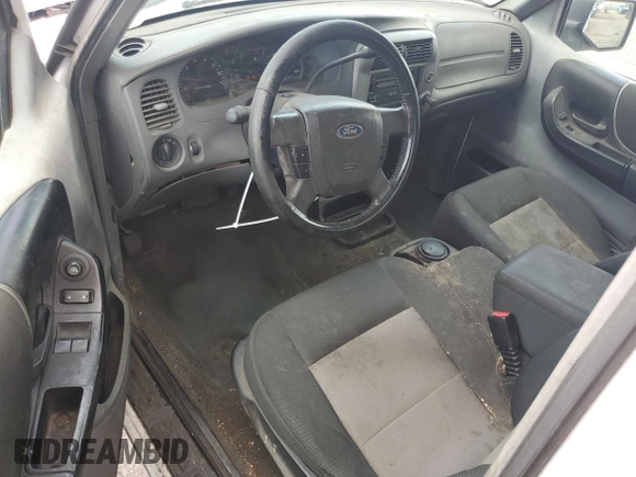 2011 Ford Ranger XL with VIN 1FTKR1ED6BPA27455, listed as a Copart auction lot 58354945 with 263,663 mi miles and Salvage title. Bid and sale history available at DreamBid. Image 8.