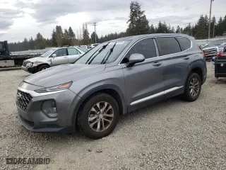 2019 Hyundai Santa Fe SE with VIN 5NMS23AD5KH077942, listed as a Copart auction lot 45246895 with 163,730 mi miles and Clean Title. Bid and sale history available at carsss.com. Image 1.
