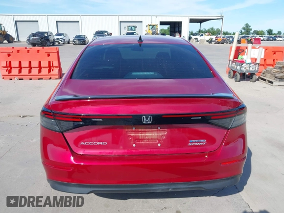 2024 Honda Accord Sport with VIN 1HGCY2F54RA091707, listed as a IAAI auction lot 42311738 with 11,996 mi miles and . Bid and sale history available at DreamBid. Image 16.