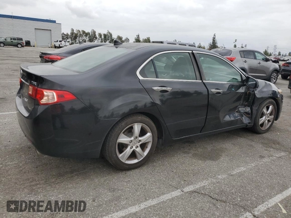 2012 Acura TSX Tech Pkg with VIN JH4CU2F68CC004128, listed as a Copart auction lot 53658495 with 161,851 mi miles and Salvage Title. Bid and sale history available at carsss.com. Image 3.