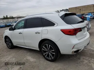 2020 Acura MDX w/Advance Pkg with VIN 5J8YD4H87LL025961, listed as a Copart auction lot 83522394 with 47,587 mi miles and Salvage Title. Bid and sale history available at carsss.com. Image 2.