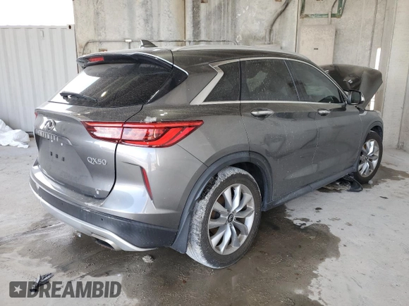 2020 Infiniti QX50 LUXE with VIN 3PCAJ5M16LF115015, listed as a Copart auction lot 48292063 with 35,224 mi miles. Bid and sale history available at carsss.com. Image 3.