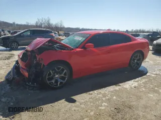 2015 Dodge Charger SXT with VIN 2C3CDXHG2FH916313, listed as a Copart auction lot 48494305 with 121,770 mi miles and Salvage Title. Bid and sale history available at DreamBid. Image 1.