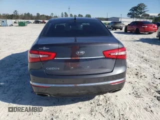 2014 Kia Cadenza Premium with VIN KNALN4D75E5134135, listed as a Copart auction lot 84601824 with 77,871 mi miles and Salvage Title. Bid and sale history available at carsss.com. Image 6.