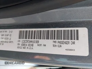 2010 Chrysler Sebring Limited with VIN 1C3CC5FDXAN161928, listed as a IAAI auction lot 42762581 with 182,795 mi miles and . Bid and sale history available at DreamBid. Image 9.
