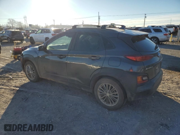 2020 Hyundai Kona SEL Plus with VIN KM8K62AA7LU520201, listed as a Copart auction lot 88812605 with 82,696 mi miles and Salvage Title. Bid and sale history available at carsss.com. Image 2.