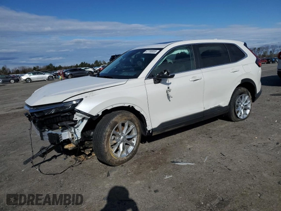 2025 Honda CR-V EX with VIN 2HKRS4H40SH427099, listed as a Copart auction lot 47700855 with 1,644 mi miles and Salvage Title. Bid and sale history available at DreamBid. Image 1.