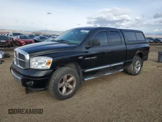 2007 Dodge 1500 Laramie with VIN 1D7HU18237S244748, listed as a Copart auction lot 45531505 with 156,593 mi miles and Clean Title. Bid and sale history available at carsss.com. Image 1.
