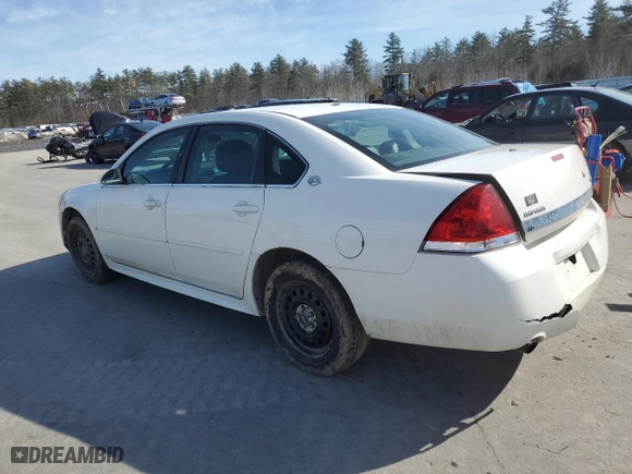 2009 Chevrolet Impala Police Police with VIN 2G1WS57M691286103, listed as a Copart auction lot 48233805 with 175,341 mi miles and Salvage Title. Bid and sale history available at carsss.com. Image 2.