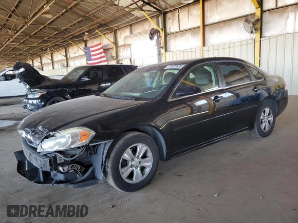 2015 Chevrolet Impala LS with VIN 2G1WA5E37F1158008, listed as a Copart auction lot 61977635 with 106,437 mi miles and Salvage title. Bid and sale history available at DreamBid. Image 1.