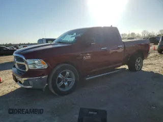 2015 Ram 1500 Big Horn with VIN 1C6RR6GT0FS613613, listed as a Copart auction lot 85901534 with 165,343 mi miles and Salvage Title. Bid and sale history available at carsss.com. Image 1.