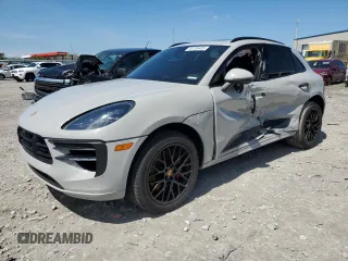 2021 Porsche Macan GTS with VIN WP1AG2A50MLB52983, listed as a Copart auction lot 55136435 with Not provided miles and Salvage title. Bid and sale history available at DreamBid. Image 1.