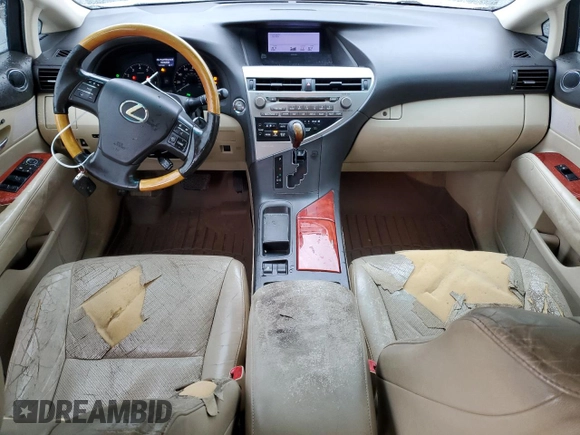 2010 Lexus RX 350 z VIN 2T2ZK1BA0AC024900, wystawiony jako Copart lot #59788305 z przebiegiem 323 803 mil mil oraz Szkoda całkowita • Salvage title. Historia ofert i sprzedaży dostępna na DreamBid. Obrazek 8.