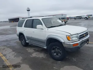 1998 Toyota 4Runner Limited with VIN JT3HN87RXW0148418, listed as a IAAI auction lot 41708975 with 305,530 mi miles. Bid and sale history available at carsss.com. Image 1.