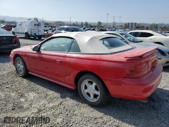 1994 Ford Mustang z VIN 1FALP45T8RF222210, wystawiony jako Copart lot #57105355 z przebiegiem 49 716 mil mil oraz Czysty tytuł • Clean title. Historia ofert i sprzedaży dostępna na DreamBid. Obrazek 2.
