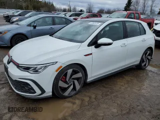 2024 Volkswagen GTI with VIN WVWMA7CDXRW114829, listed as a Copart auction lot 44862415 with 24,642 mi miles and Clean title. Bid and sale history available at DreamBid. Image 1.