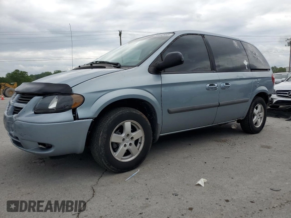 2006 Dodge Caravan SXT with VIN 1D4GP45R26B583390, listed as a Copart auction lot 54442955 with 328,965 mi miles and Salvage title. Bid and sale history available at DreamBid. Image 1.
