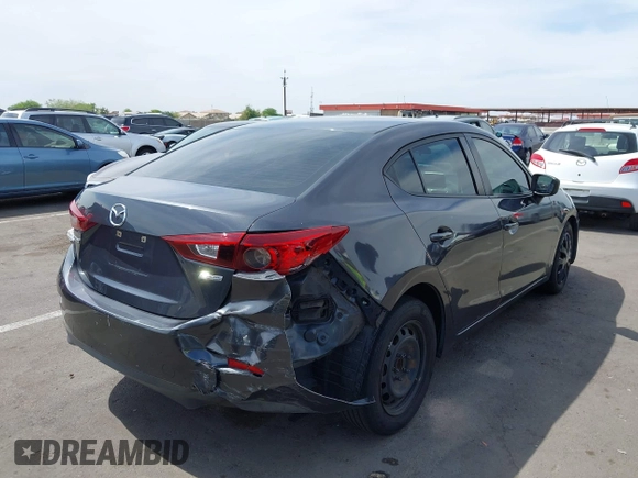 2015 Mazda 3 i Sport z VIN 3MZBM1U73FM190390, wystawiony jako IAAI lot #42235160 z przebiegiem 156 539 mil mil oraz . Historia ofert i sprzedaży dostępna na DreamBid. Obrazek 4.
