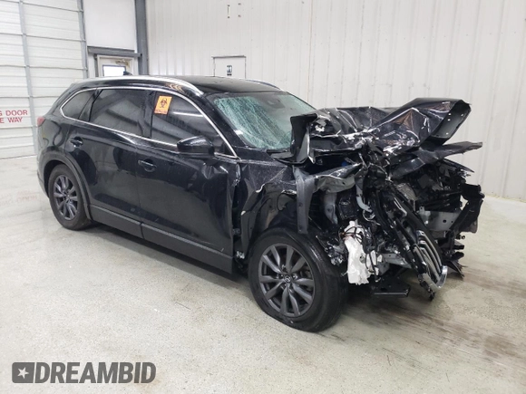 2021 Mazda CX-9 Touring with VIN JM3TCACY4M0523188, listed as a Copart auction lot 48595205 with 99,999 mi miles and Clean title. Bid and sale history available at DreamBid. Image 4.