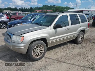 2004 Jeep Grand Cherokee Limited with VIN 1J8GW58N04C227468, listed as a IAAI auction lot 42615168 with 163,472 mi miles and . Bid and sale history available at DreamBid. Image 17.
