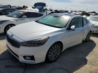 2017 Kia Cadenza Premium with VIN KNALC4J15H5052237, listed as a Copart auction lot 73831934 with 15,915 mi miles and Non Repairable. Bid and sale history available at carsss.com. Image 1.