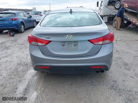 2013 Hyundai Elantra Coupe GS with VIN KMHDH6AEXDU013971, listed as a IAAI auction lot 41665698 with 222,962 mi miles. Bid and sale history available at carsss.com. Image 16.