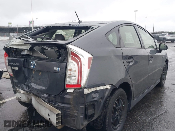 2015 Toyota Prius Four with VIN JTDKN3DU2F1873521, listed as a IAAI auction lot 41983831 with 107,653 mi miles and . Bid and sale history available at DreamBid. Image 4.