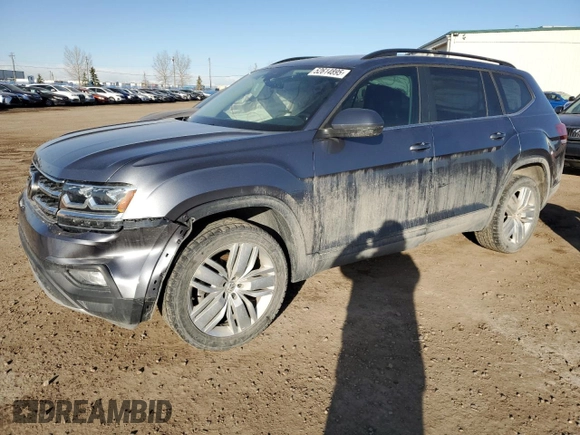 2020 Volkswagen Atlas SE z VIN 1V2WP2CA2LC501673, wystawiony jako Copart lot #52614895 z przebiegiem 91 535 mil mil oraz Szkoda całkowita • Salvage title. Historia ofert i sprzedaży dostępna na DreamBid. Obrazek 1.