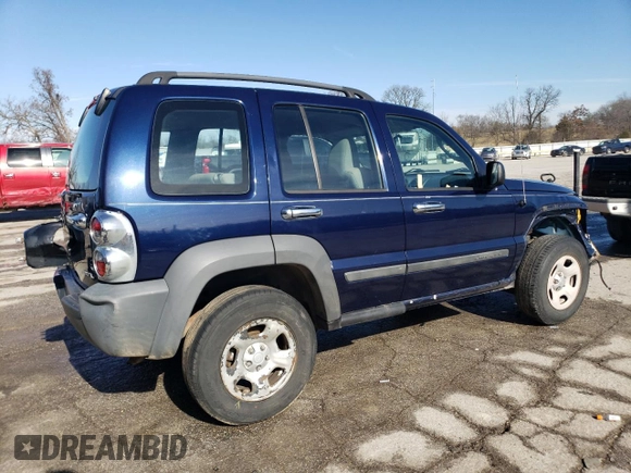 2007 Jeep Liberty Sport z VIN 1J4GL48K87W538434, wystawiony jako Copart lot #43650105 z przebiegiem 144 747 mil mil oraz Szkoda całkowita • Salvage title. Historia ofert i sprzedaży dostępna na DreamBid. Obrazek 3.