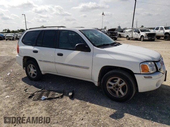 2008 GMC Envoy SLE1 with VIN 1GKDS13SX82220619, listed as a Copart auction lot 72654454 with 231,591 mi miles and Salvage Title. Bid and sale history available at DreamBid. Image 4.