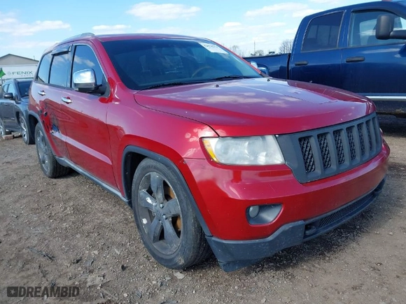2011 Jeep Grand Cherokee Overland with VIN 1J4RR6GT9BC652336, listed as a IAAI auction lot 42028574 with 223,253 mi miles. Bid and sale history available at carsss.com. Image 1.