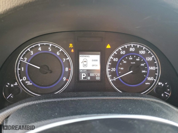 2011 Infiniti G25 Sedan Journey with VIN JN1DV6AP7BM831334, listed as a Copart auction lot 88936165 with 88,728 mi miles and Salvage Title. Bid and sale history available at carsss.com. Image 9.
