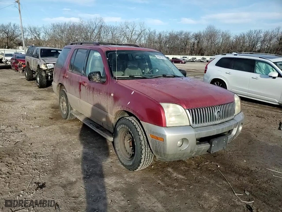 2003 Mercury Mountaineer Convenience with VIN 4M2ZU66K33ZJ50976, listed as a Copart auction lot 46541525 with 207,518 mi miles and Salvage Title. Bid and sale history available at carsss.com. Image 11.