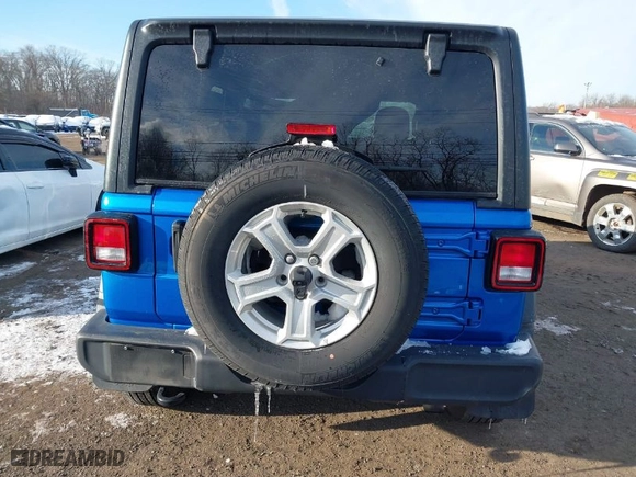 2021 Jeep Wrangler Unlimited Sport S with VIN 1C4HJXDN6MW775307, listed as a IAAI auction lot 41355806 with NaN miles. Bid and sale history available at carsss.com. Image 17.