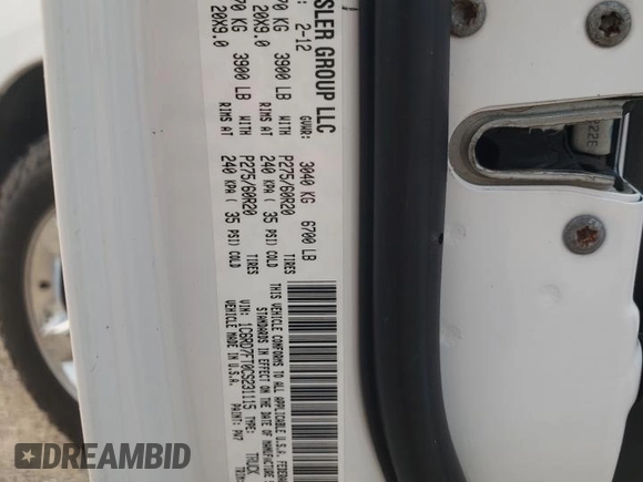 2012 Ram 1500 Express с VIN 1C6RD7FT0CS231115, выставлен на аукционе Copart как лот 59174135 с пробегом 100 790 миль миль и Списание • Salvage title. История ставок и продаж доступна на DreamBid. Изображение 12.