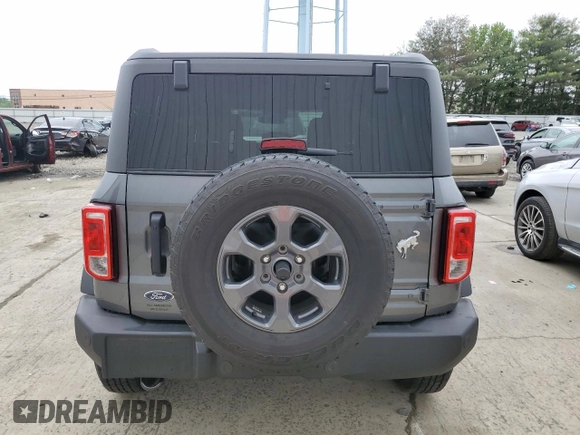 2024 Ford Bronco Big Bend with VIN 1FMDE7BH7RLB26880, listed as a Copart auction lot 60023905 with Not provided miles and Salvage title. Bid and sale history available at DreamBid. Image 6.