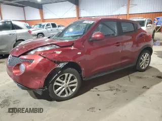 2014 Nissan Juke SL with VIN JN8AF5MV2ET484284, listed as a Copart auction lot 87199244 with 185,811 mi miles and Salvage Title. Bid and sale history available at carsss.com. Image 1.