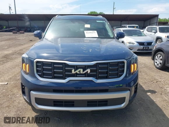 2025 Kia Telluride S with VIN 5XYP64GC6SG581215, listed as a IAAI auction lot 42295271 with 17,941 mi miles and . Bid and sale history available at DreamBid. Image 12.