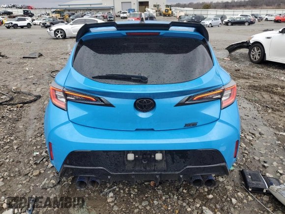 2019 Toyota Corolla Hatchback SE with VIN JTNK4RBE3K3003448, listed as a Copart auction lot 37805584 with 107,354 mi miles. Bid and sale history available at carsss.com. Image 6.