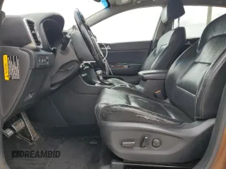 2017 Kia Sportage SX Turbo with VIN KNDPR3A66H7203597, listed as a Copart auction lot 54489895 with 121,997 mi miles and Salvage title. Bid and sale history available at DreamBid. Image 7.