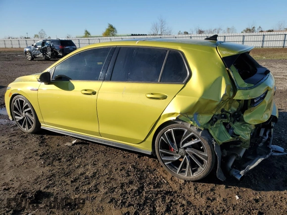 2022 Volkswagen Golf GTI Autobahn with VIN WVW687CD7NW130758, listed as a Copart auction lot 41461665 with 38,739 mi miles and Salvage Title. Bid and sale history available at carsss.com. Image 2.