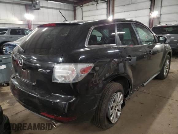 2011 Mazda CX-7 i Sport with VIN JM3ER2BM8B0366483, listed as a Copart auction lot 41580335 with 96,310 mi miles and Salvage Title. Bid and sale history available at carsss.com. Image 3.