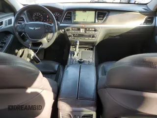 2017 Genesis G80 5.0L Ultimate with VIN KMHGN4JFXHU212334, listed as a Copart auction lot 75771284 with 78,779 mi miles and Salvage Title. Bid and sale history available at carsss.com. Image 8.