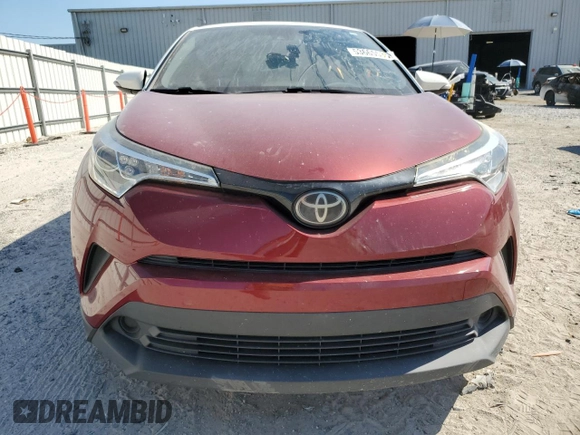 2018 Toyota C-HR XLE with VIN JTNKHMBXXJ1007208, listed as a Copart auction lot 53665535 with 75,036 mi miles and Salvage Title. Bid and sale history available at DreamBid. Image 5.