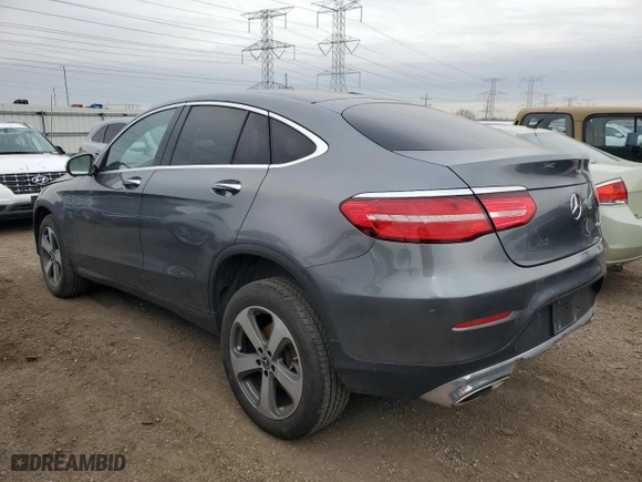 2018 Mercedes-Benz GLC with VIN WDC0J4KBXJF392514, listed as a Copart auction lot 82049374 with 65,046 mi miles and Salvage Title. Bid and sale history available at carsss.com. Image 2.