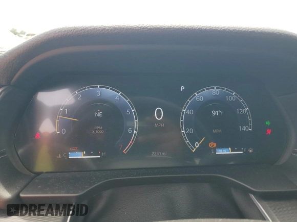 2025 Jeep Grand Cherokee Altitude with VIN 1C4RJGAGXSC281508, listed as a Copart auction lot 64841415 with 2,231 mi miles and Salvage title. Bid and sale history available at DreamBid. Image 9.